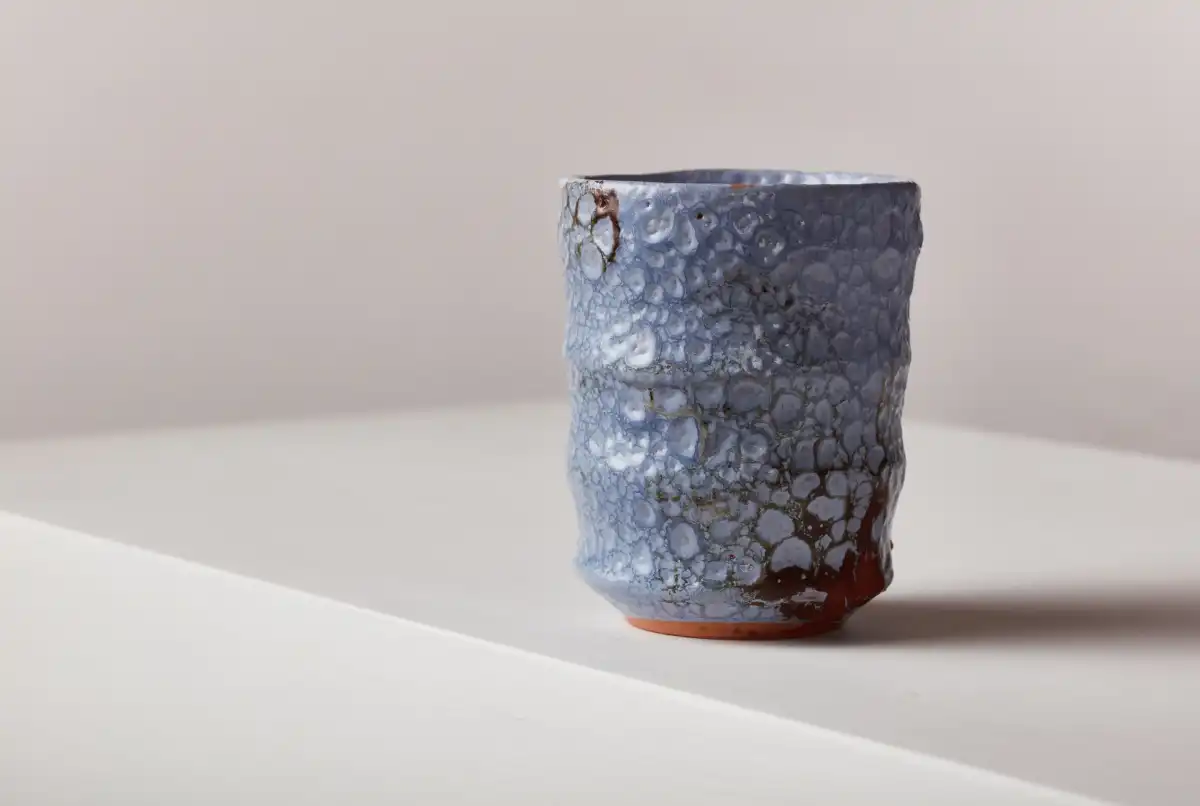 Utilitarian ceramic vessel by Paulina Rizzo