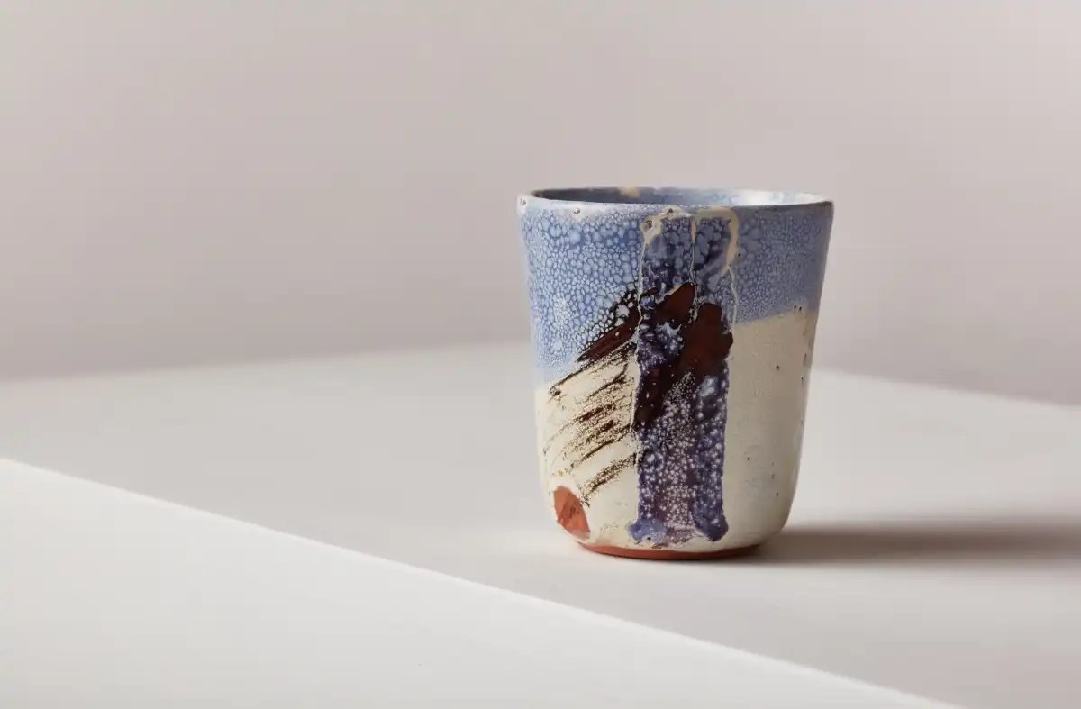 Utilitarian ceramic vessel by Paulina Rizzo