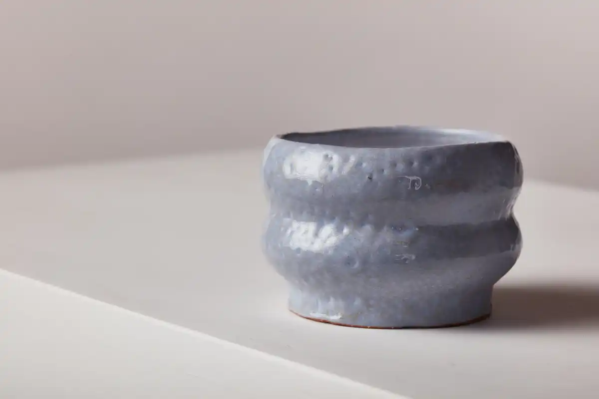 Utilitarian ceramic vessel by Paulina Rizzo