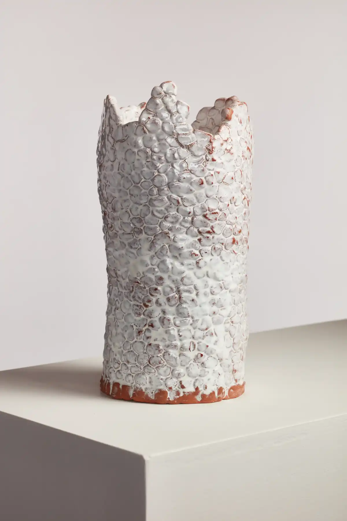 Utilitarian ceramic vessel by Paulina Rizzo