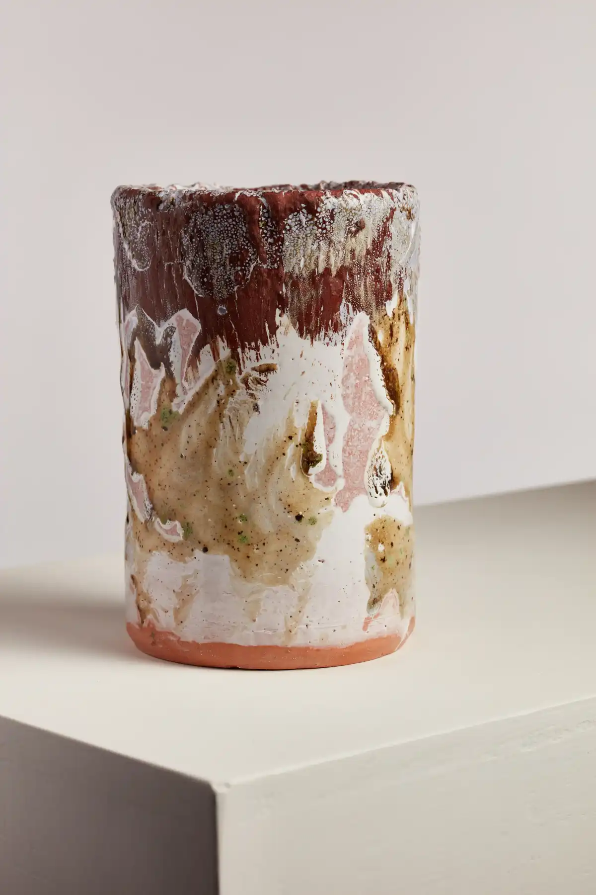 Utilitarian ceramic vessel by Paulina Rizzo