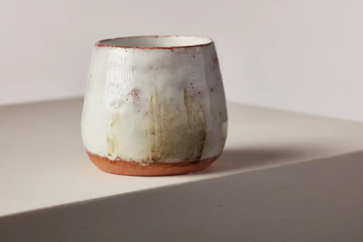 Utilitarian ceramic vessel by Paulina Rizzo