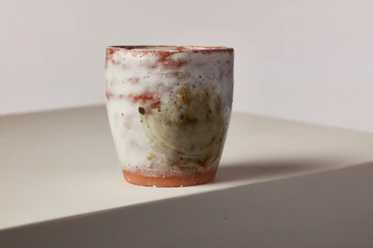 Utilitarian ceramic vessel by Paulina Rizzo