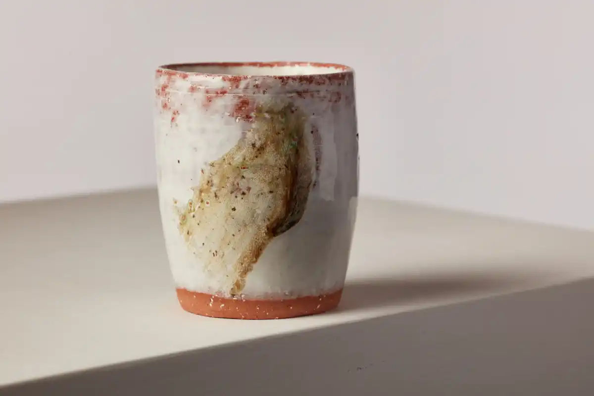 Utilitarian ceramic vessel by Paulina Rizzo