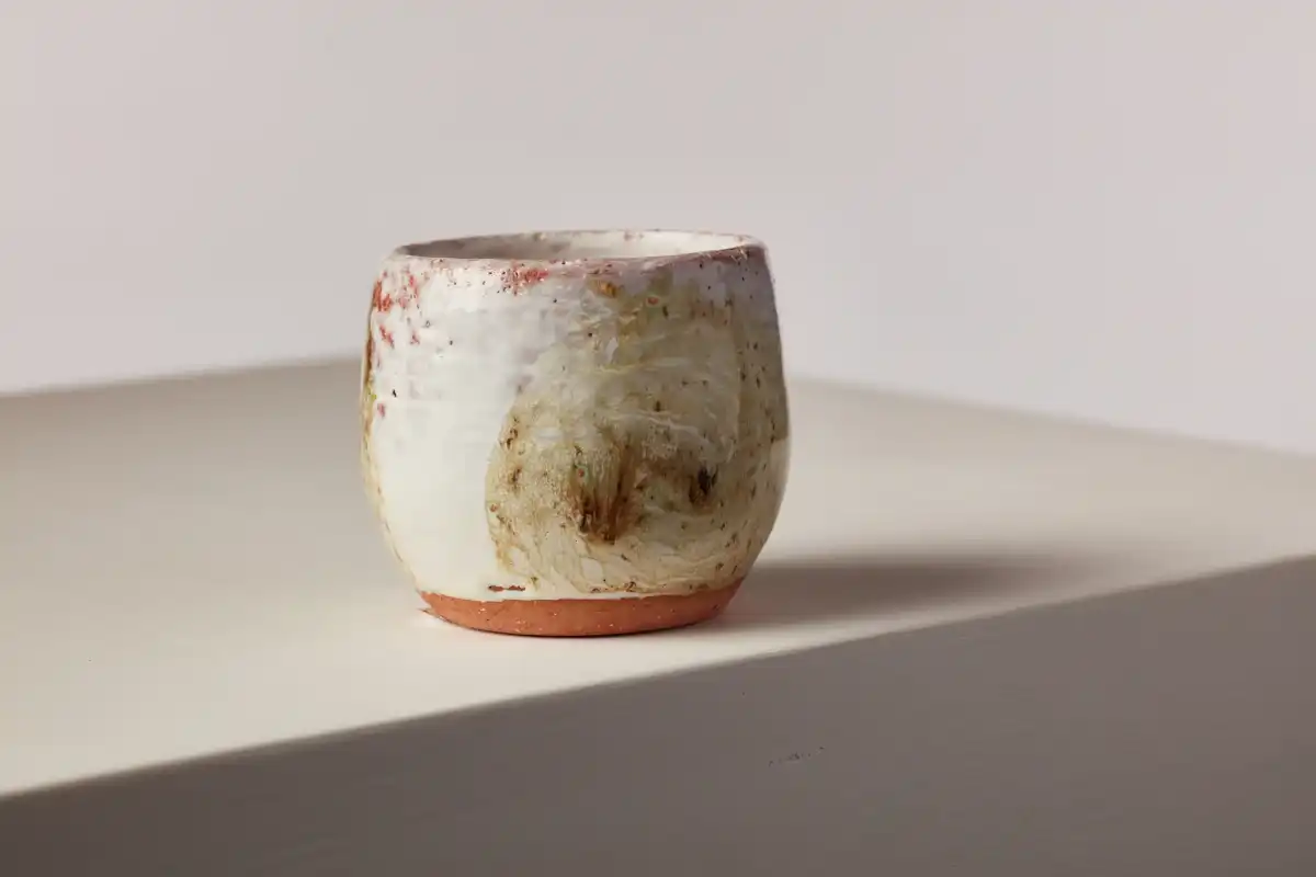 Utilitarian ceramic vessel by Paulina Rizzo